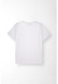 Tennis Camiseta Regular Con Mini Gráfico De Gafas En Algodón Blanco Para Mujer de Tennis