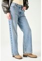 Tennis Jean Recto Con Pretina En Denim Para Mujer de Tennis