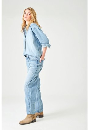 Tennis Jean Horseshoe En Denim Para Mujer