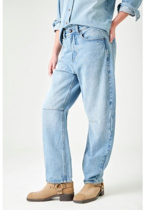 Tennis Jean Horseshoe En Denim Para Mujer