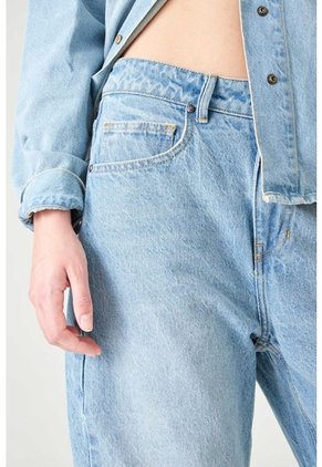 Tennis Jean Horseshoe En Denim Para Mujer