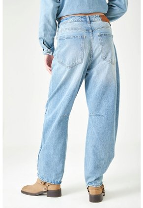 Tennis Jean Horseshoe En Denim Para Mujer