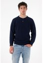 Tennis Buzo Con Botones Azul Para Hombre de Tennis