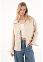 Tennis Chaqueta En Cuero Sintético Crudo Para Mujer de Tennis