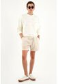 Buzo Unisex Crudo Con Mini Bordador Allover de Tennis