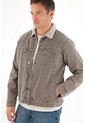 Tennis Chaqueta Tipo Trucker En Denim Gris Para Hombre de Tennis