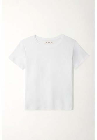 Tennis Camiseta Blanca Cuello Redondo Para Mujer Tennis