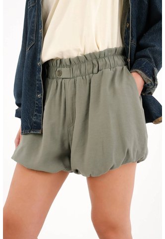 Tennis Short Con Diseño Englobado Verde Para Mujer Tennis