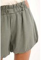 Tennis Short Con Diseño Englobado Verde Para Mujer de Tennis