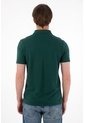 Camiseta Polo Manga Corta Verde Para Hombre de Tennis
