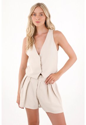 Tennis Short Con Prenses Para Mujer