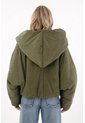Tennis Chaqueta Acolchada En Corduroy Verde Para Mujer de Tennis