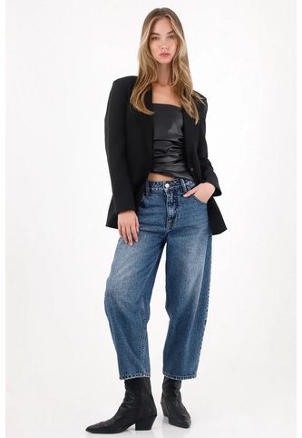 Tennis Abrigo Tipo Blazer Oversize Negro Para Mujer Tennis