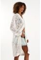 Tennis Kimono En Encaje Crudo Para Mujer de Tennis