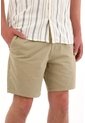 Bermuda Tipo Chino Con Bolsillos De Ribete Café Para Hombre de Tennis