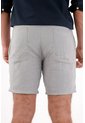 Tennis Bermuda En Lino Gris Para Hombre de Tennis