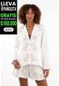 Tennis Chaqueta Tipo Blazer Con Bordados Para Mujer de Tennis