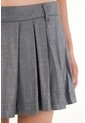 Tennis Falda Short Metalizada Con Tablas Para Mujer de Tennis