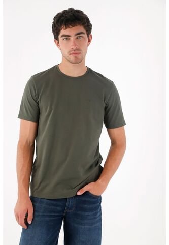 Tennis Camiseta Básica Con Raqueta Verde Para Hombre Tennis