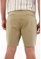 Bermuda Tipo Chino Con Bolsillos De Ribete Café Para Hombre de Tennis