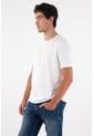 Tennis Camiseta Básica Con Raqueta Blanca Para Hombre de Tennis