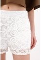 Tennis Short De Tela Con Textura Crudo Con Diseño Versátil Para Mujer de Tennis