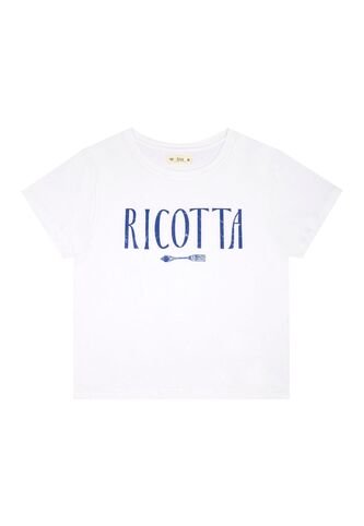 Tennis Camiseta Blanca Manga Corta Con Estampado Para Mujer Tennis