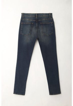 Tennis Jean Azul Super Skinny Con Iluminaciones Para Hombre