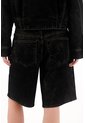 Tennis Bermuda En Velvet Negro Para Mujer de Tennis