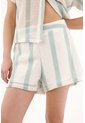 Tennis Short A Rayas Para Mujer de Tennis