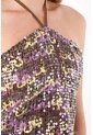 Tennis Camisa Crop Con Lentejuelas Café Para Mujer de Tennis