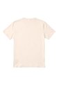 Tennis Camiseta Regular Con Mini Gráfico Cítrico En Algodón Crema Para Mujer de Tennis