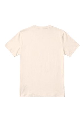 Tennis Camiseta Regular Con Mini Gráfico Cítrico En Algodón Crema Para Mujer