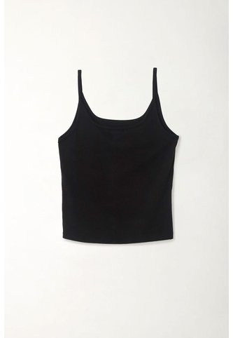 Tennis Camiseta Tipo Esqueleto En Tejido Liviano Negra Para Mujer Tennis