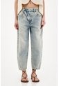 Tennis Jean Horseshoe Tiro Bajo Con Jota Asimétrica Azul Para Mujer de Tennis