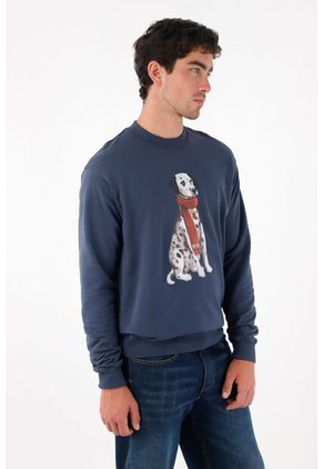 Tennis Buzo Con Estampado Navideño Para Hombre