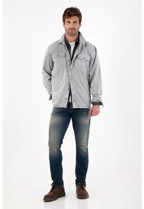 Tennis Camisas Entero Manga Larga Con Acabado Suave Para Hombre