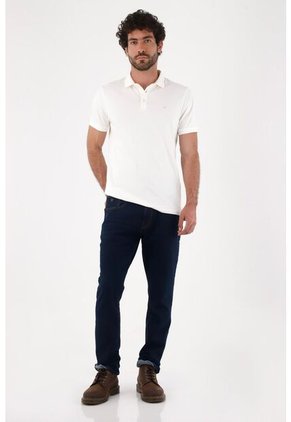 Tennis Jean Nudy Cinco Bolsillos Azul Para Hombre