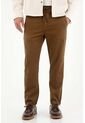 Tennis Pantalón Recto En Corduroy Café Para Hombre de Tennis
