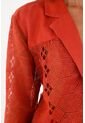 Chaqueta Roja Tipo Blazer Para Mujer de Tennis