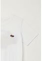 Camiseta Básica Con Estampado Blanca Para Niño de Tennis