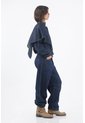 Tennis Chaqueta Para Mujer De Algodón índigo Corta Con Capa de Tennis