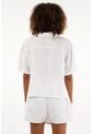 Tennis Camisa Crudo En Lino 100% Para Mujer de Tennis