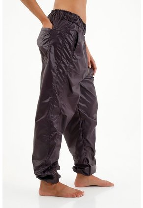 Tennis Pantalón Morado Con Pretina Enresortada Para Mujer