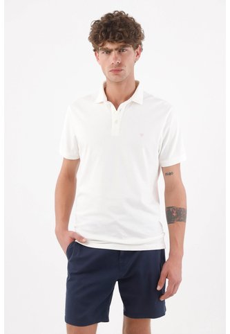 Tennis Bermuda Para Hombre De Algodón Azul Marino Fit Tradicional Con Frente Plano Tennis