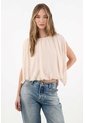 Tennis Camisa En Tela Liviana Y Vaporosa Crudo Con Diseño Limpio Para Mujer de Tennis