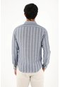 Tennis Camisa Manga Larga A Rayas Para Hombre de Tennis