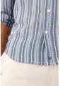 Tennis Camisa Manga Larga A Rayas Para Hombre de Tennis