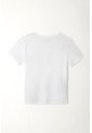 Tennis Camiseta Blanca Cuello Redondo Para Mujer de Tennis