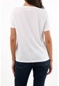 Tennis Camiseta Blanca Cuello Redondo Para Mujer de Tennis